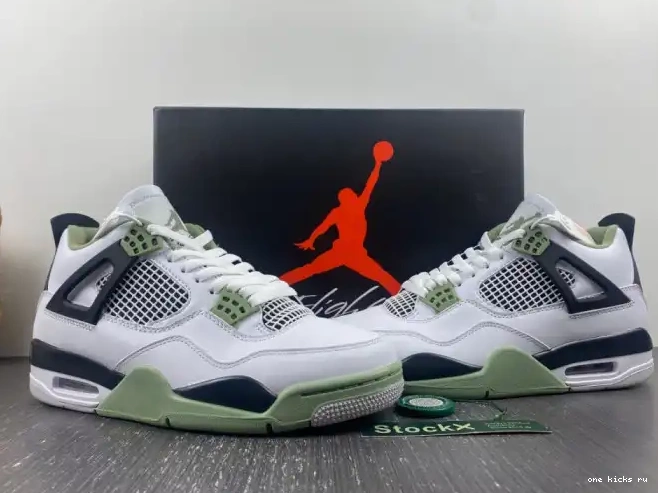 Onekick Jordan 4 Seafoam Air WMNS AQ9129-103 0507